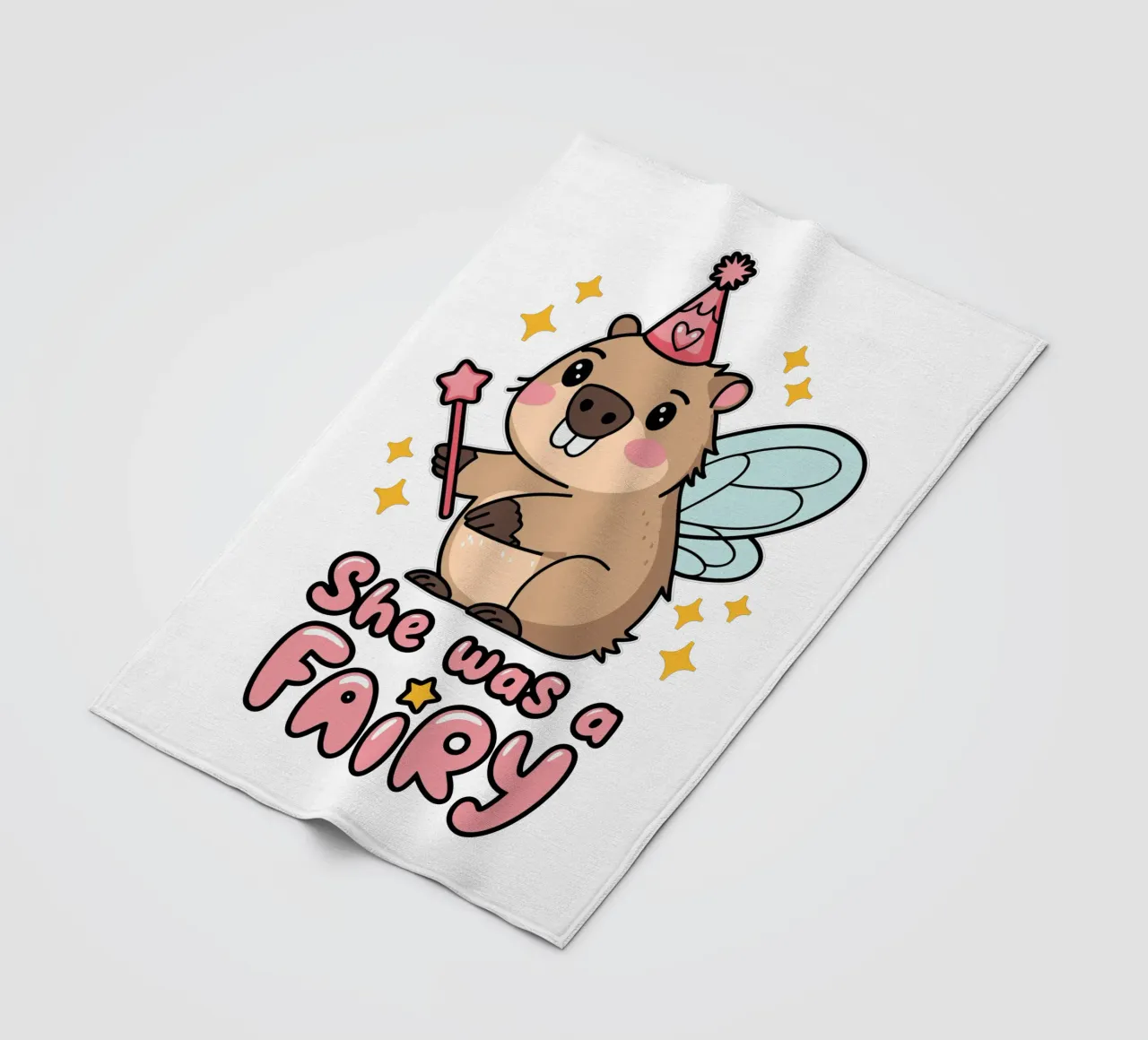 She was a fairy coperta in pile da edsonramosart