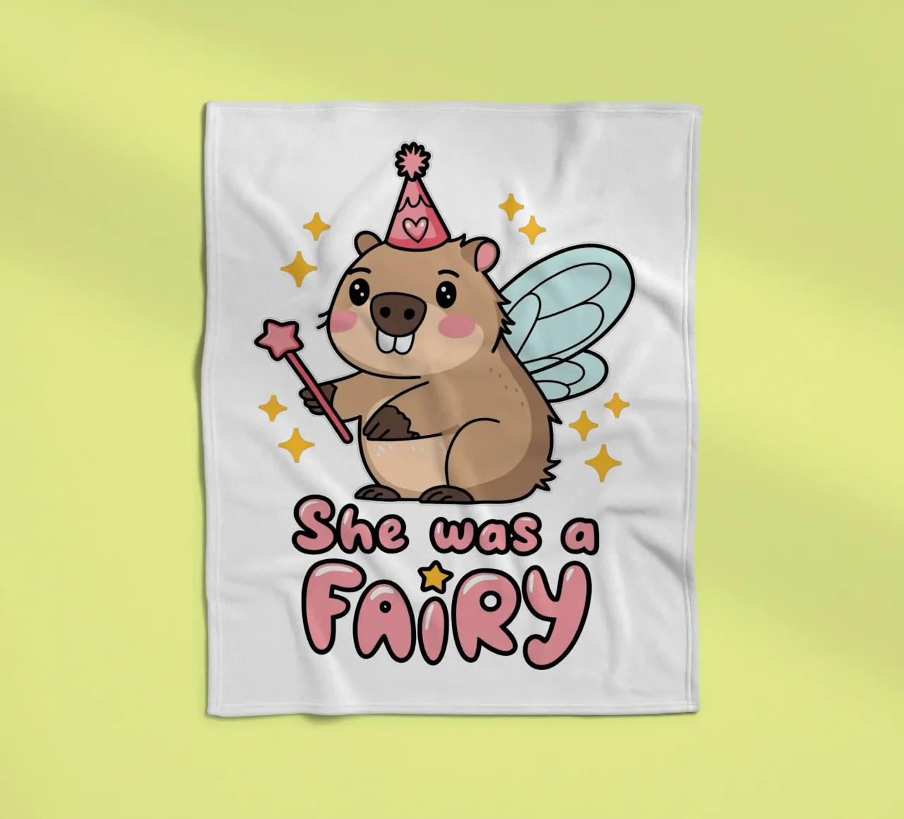 She was a fairy coperta in pile da edsonramosart