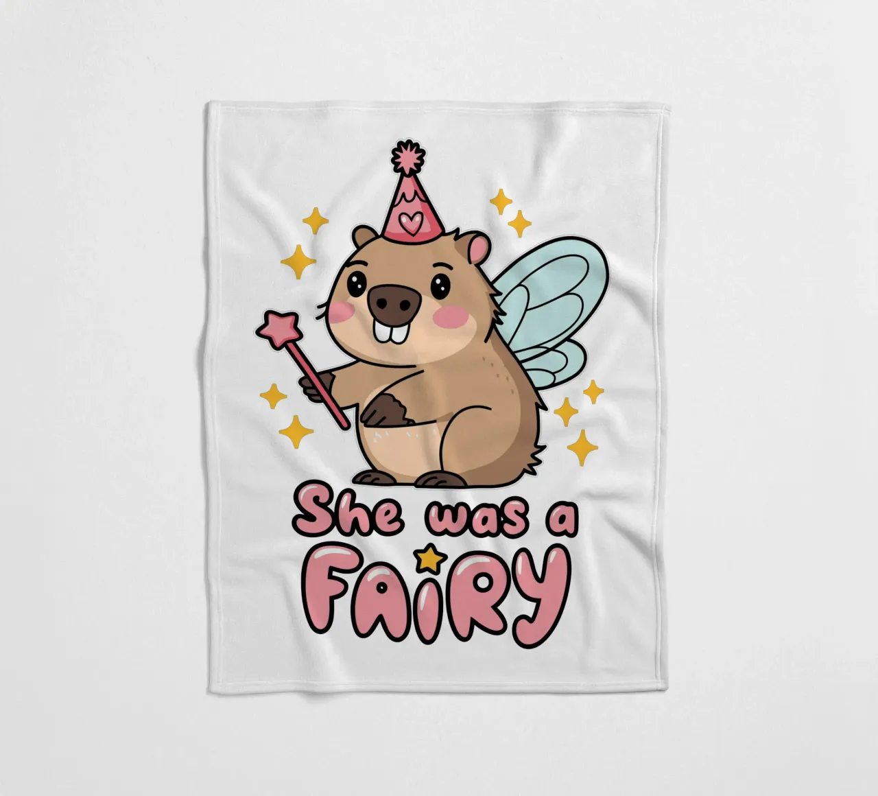 She was a fairy coperta in pile da edsonramosart