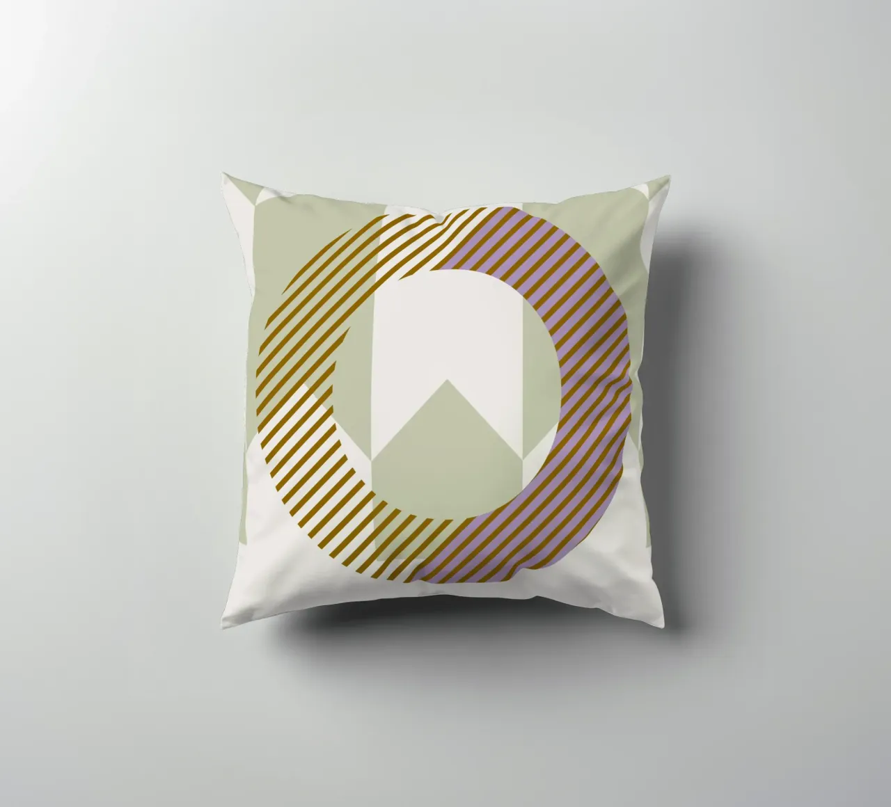 O Typeface Alphabet cuscino da lazydaypaper