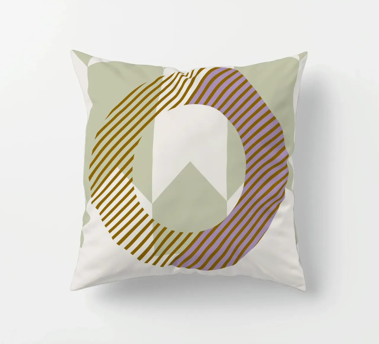 O Typeface Alphabet cuscino da lazydaypaper