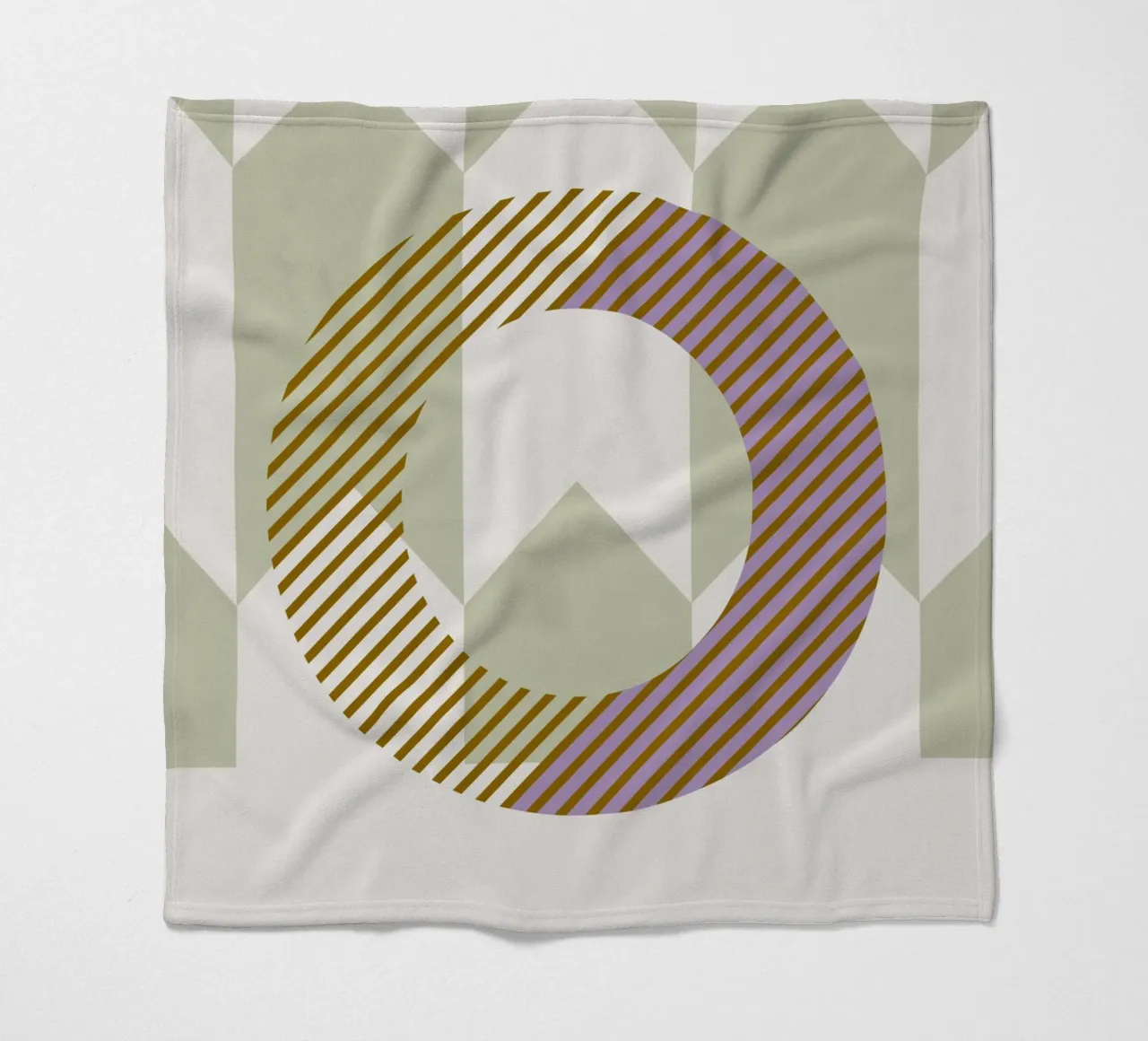 O Typeface Alphabet coperta in pile da lazydaypaper