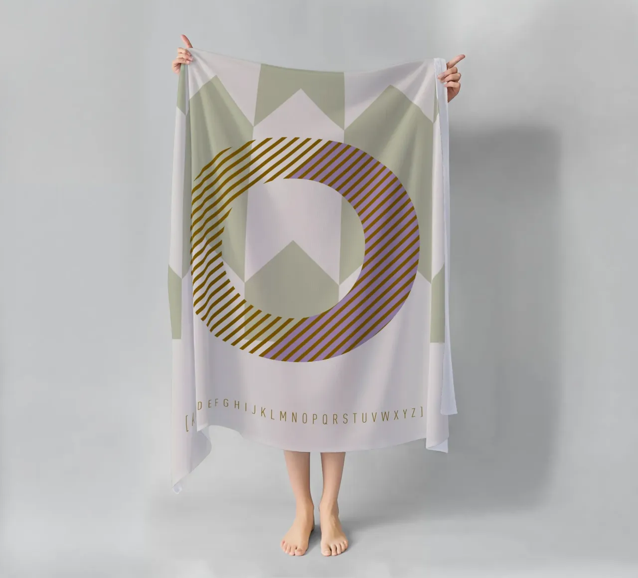 O Typeface Alphabet telo mare da lazydaypaper