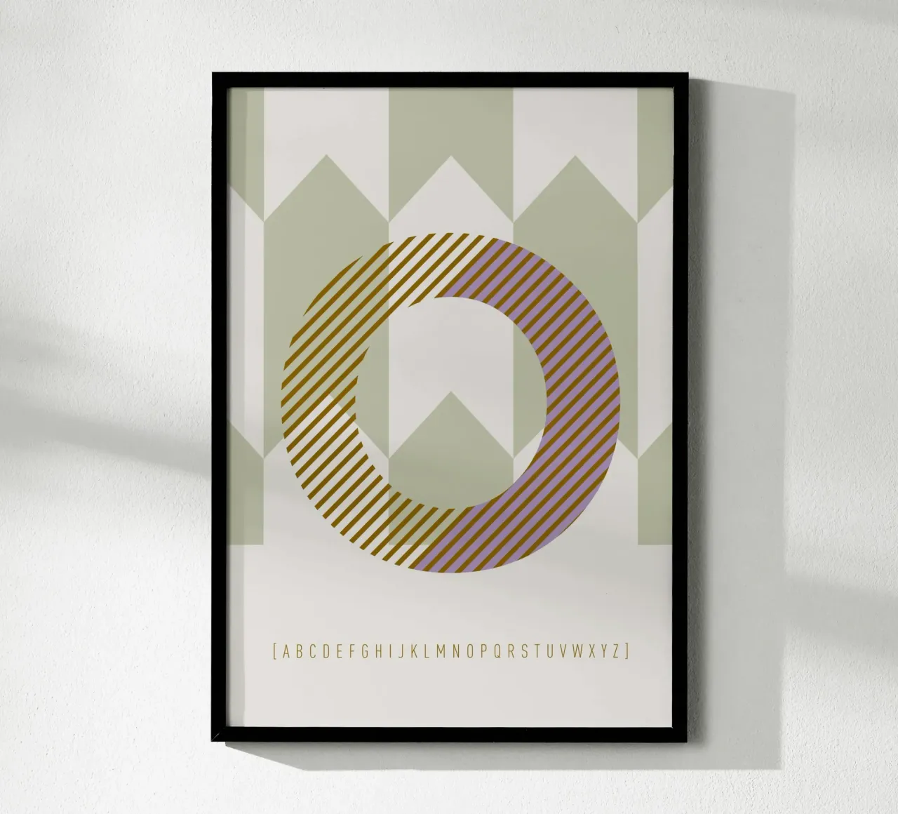 O Typeface Alphabet carta hahnemühle da lazydaypaper