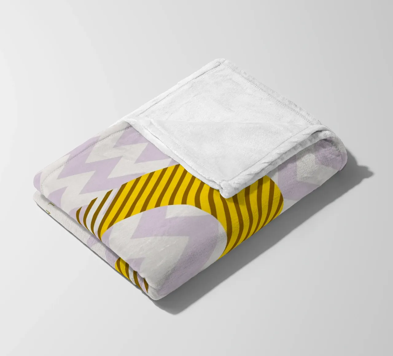 P Typeface Alphabet coperta in pile da lazydaypaper
