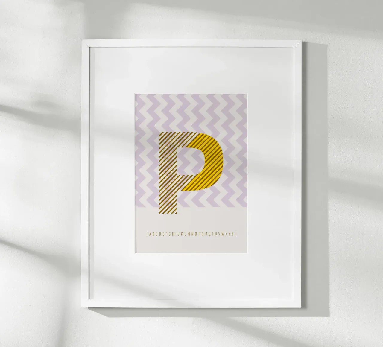 P Typeface Alphabet carta hahnemühle da lazydaypaper