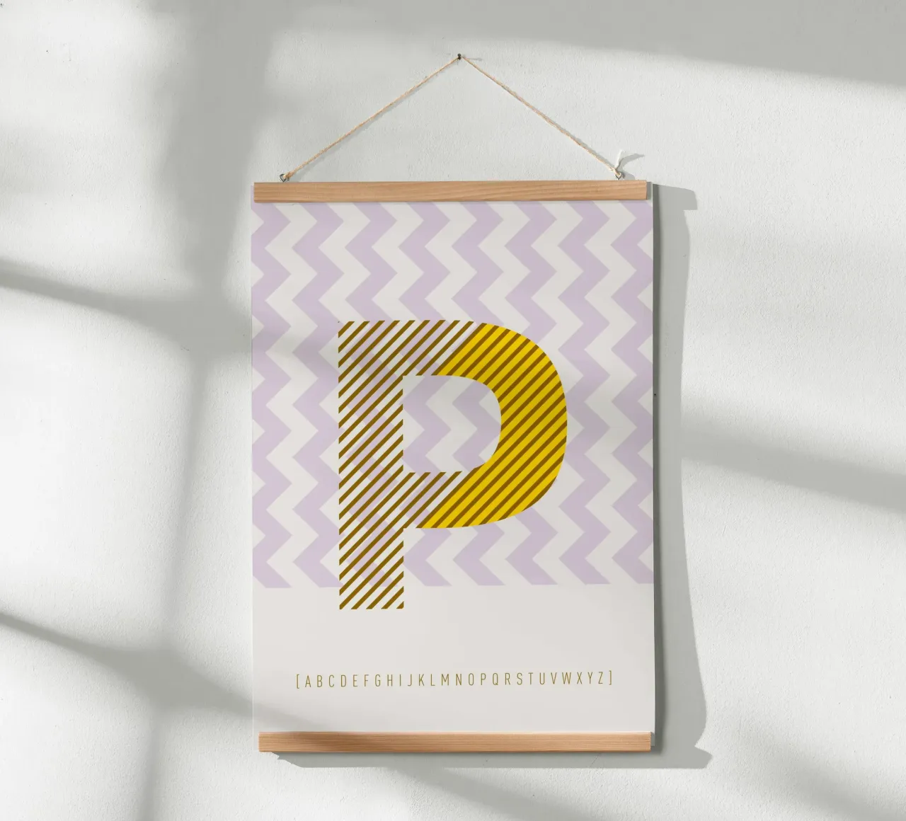 P Typeface Alphabet carta hahnemühle da lazydaypaper