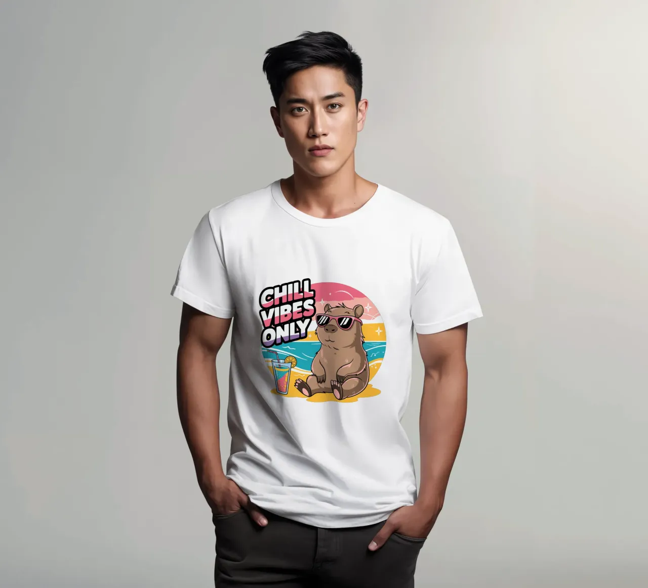 Chill Vibes Only t-shirt van edsonramosart