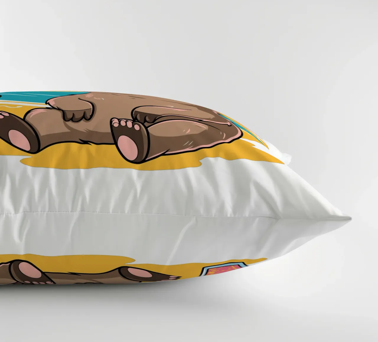 Chill Vibes Only decorative cushion by edsonramosart