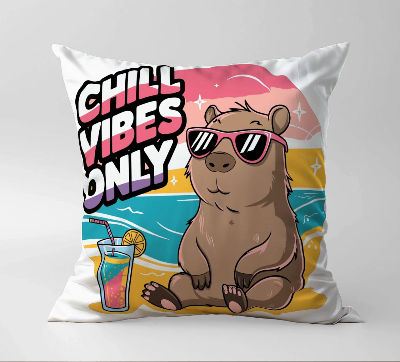Chill Vibes Only cuscino da edsonramosart