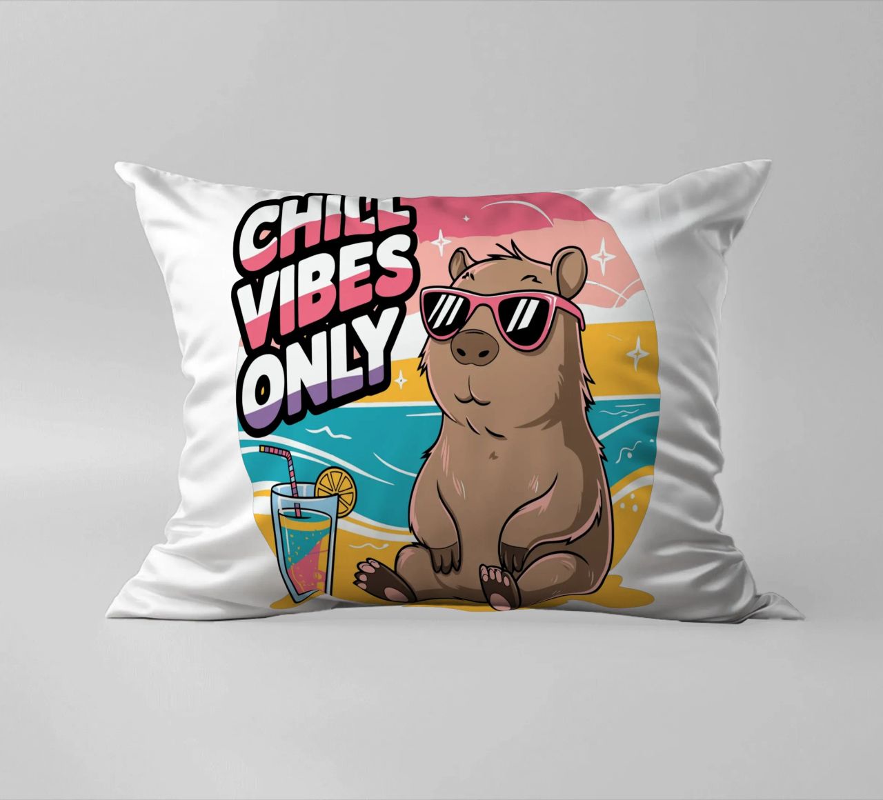 Chill Vibes Only cuscino da edsonramosart