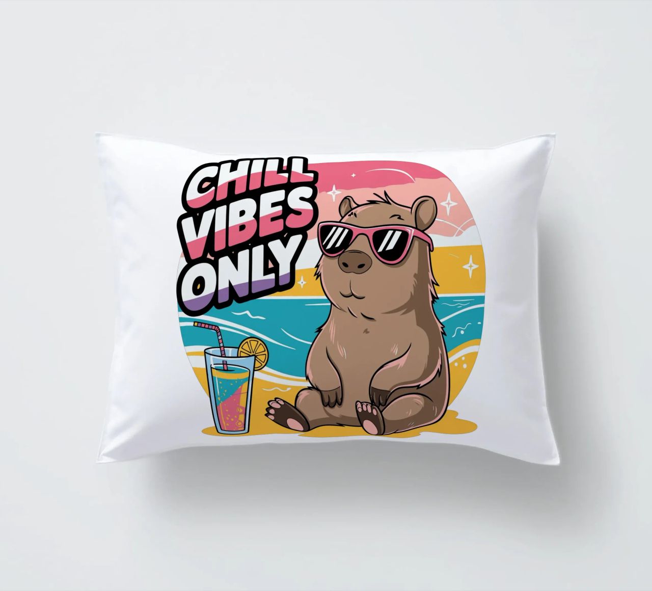 Chill Vibes Only cuscino da edsonramosart