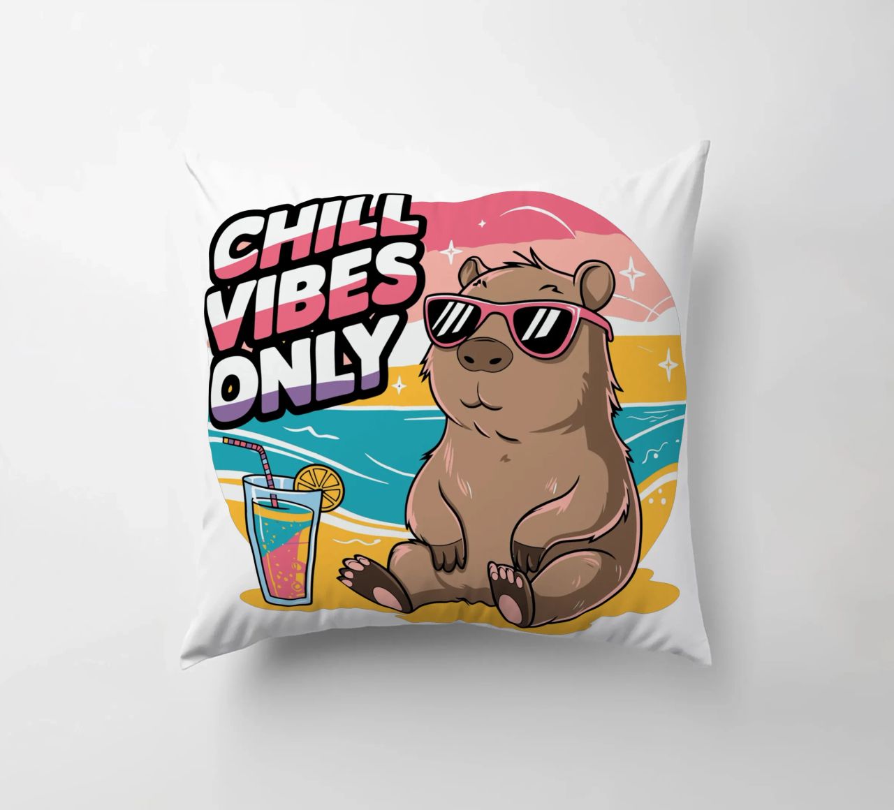 Chill Vibes Only cuscino da edsonramosart