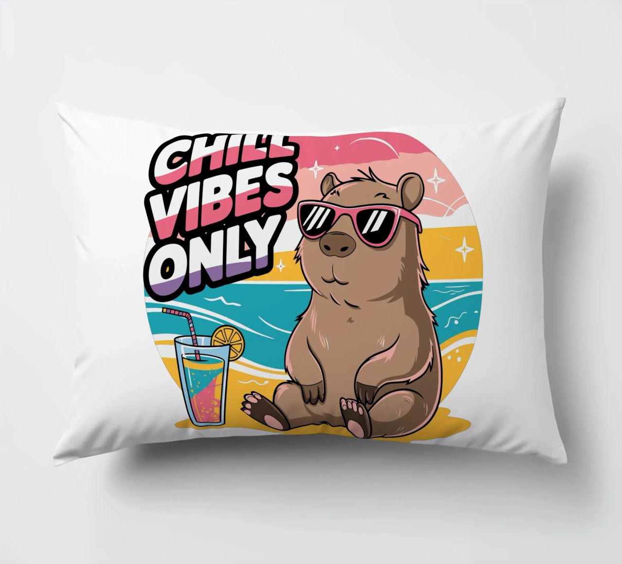 Chill Vibes Only cuscino da edsonramosart