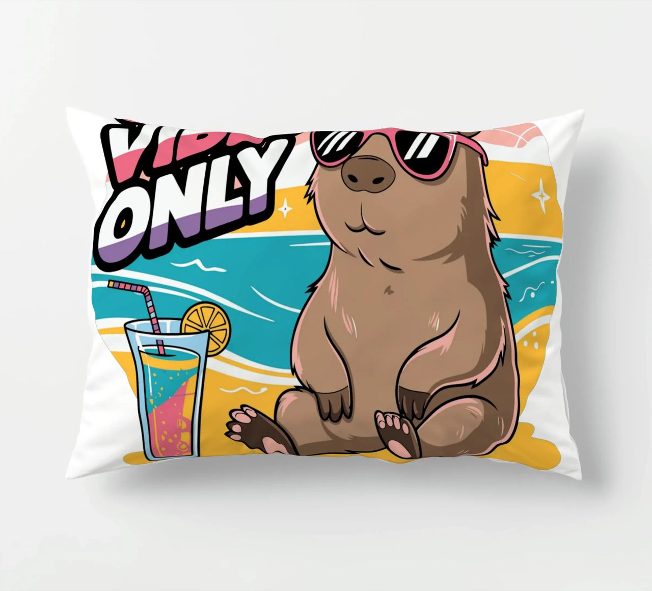 Chill Vibes Only cuscino da edsonramosart