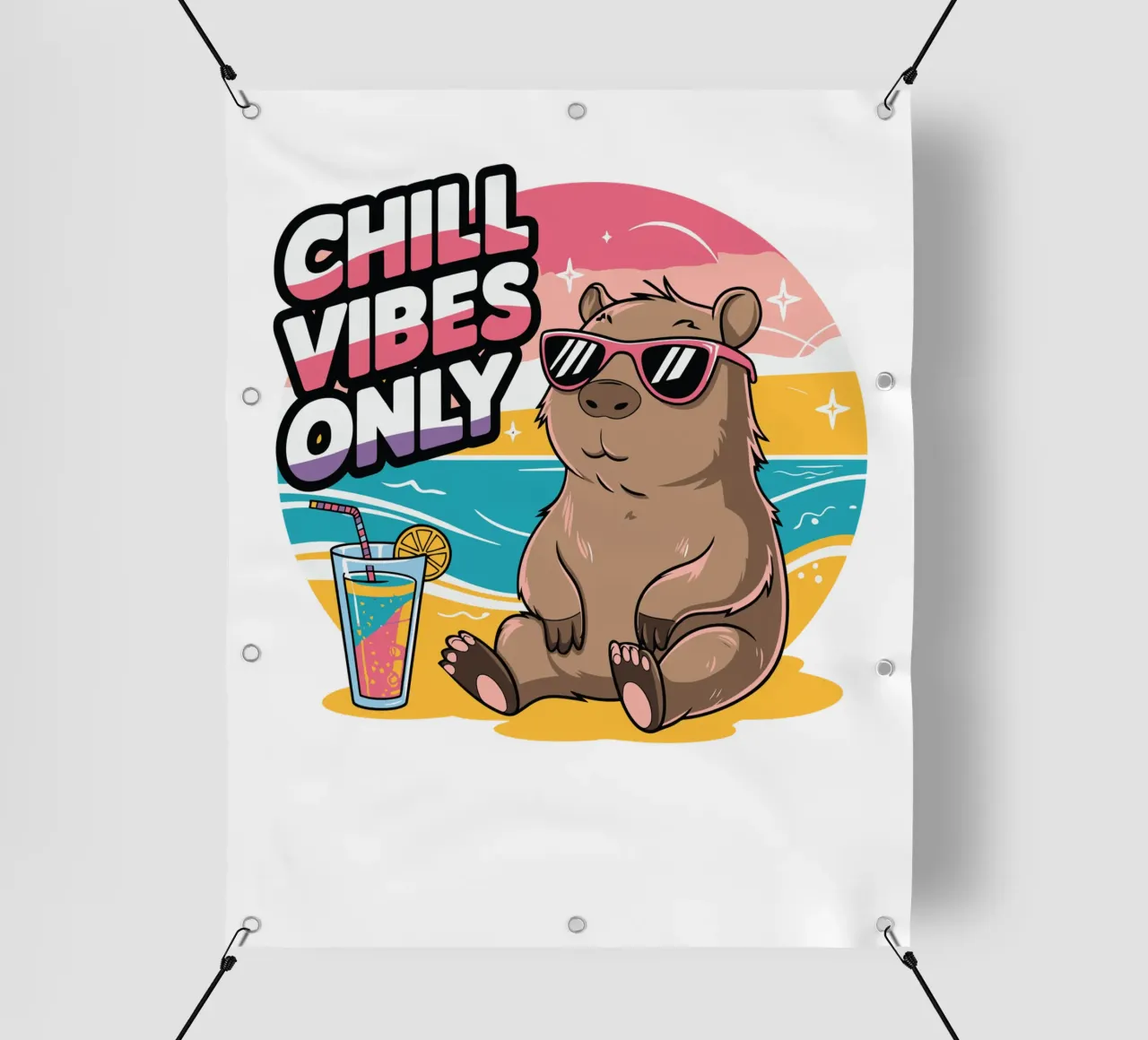 Chill Vibes Only PVC Plane von edsonramosart