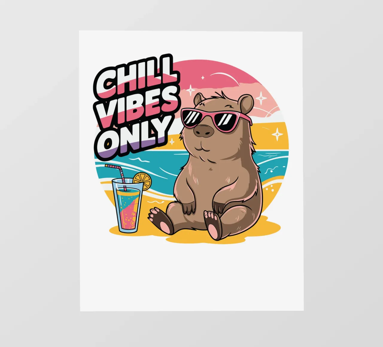 Chill Vibes Only telo in pvc da edsonramosart