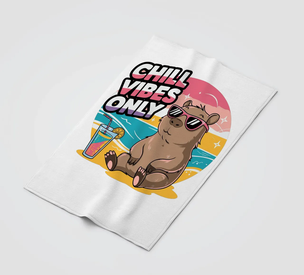 Chill Vibes Only coperta in pile da edsonramosart