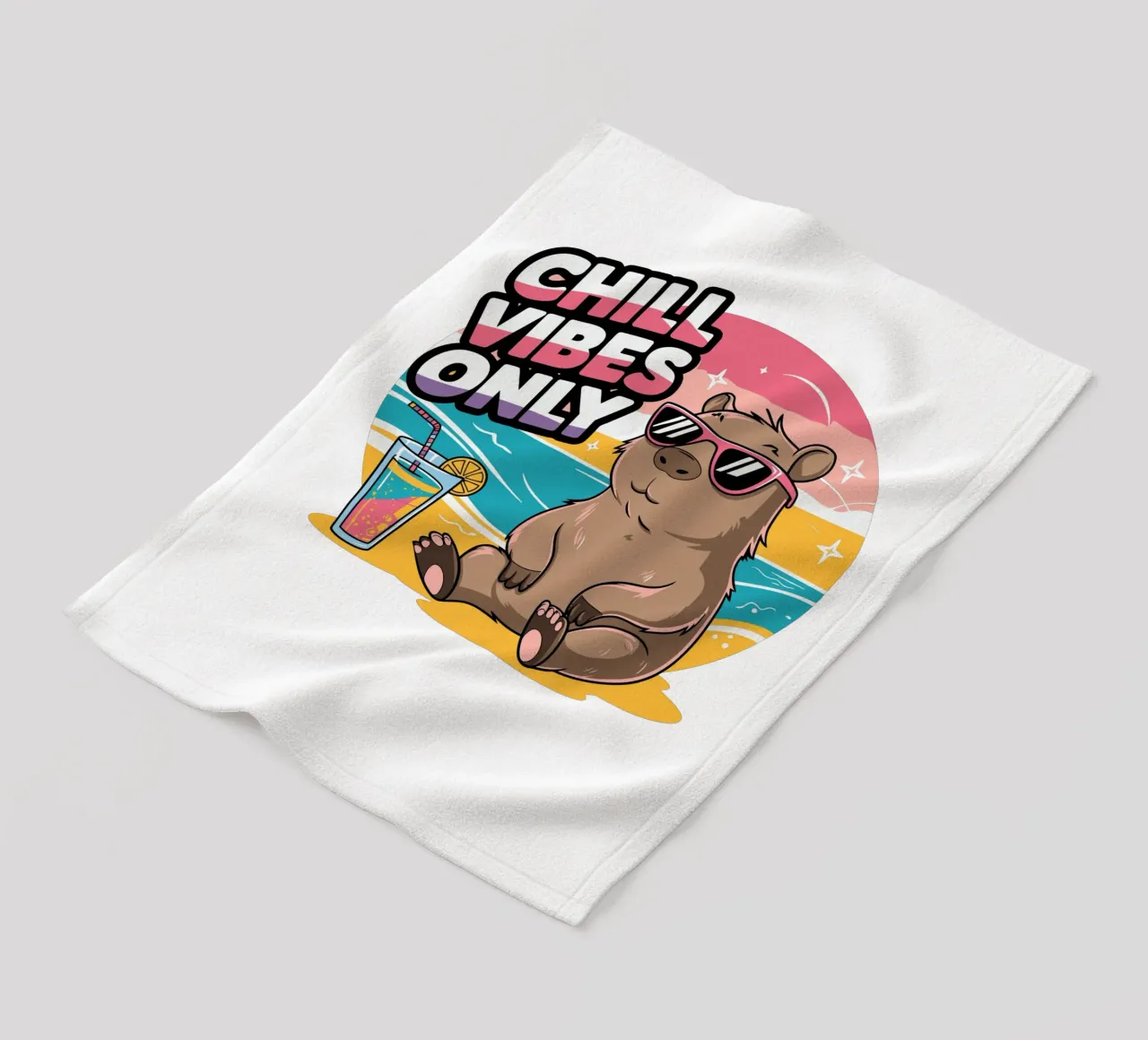 Chill Vibes Only coperta in pile da edsonramosart