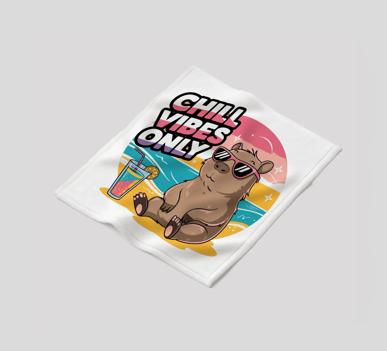 Chill Vibes Only coperta in pile da edsonramosart