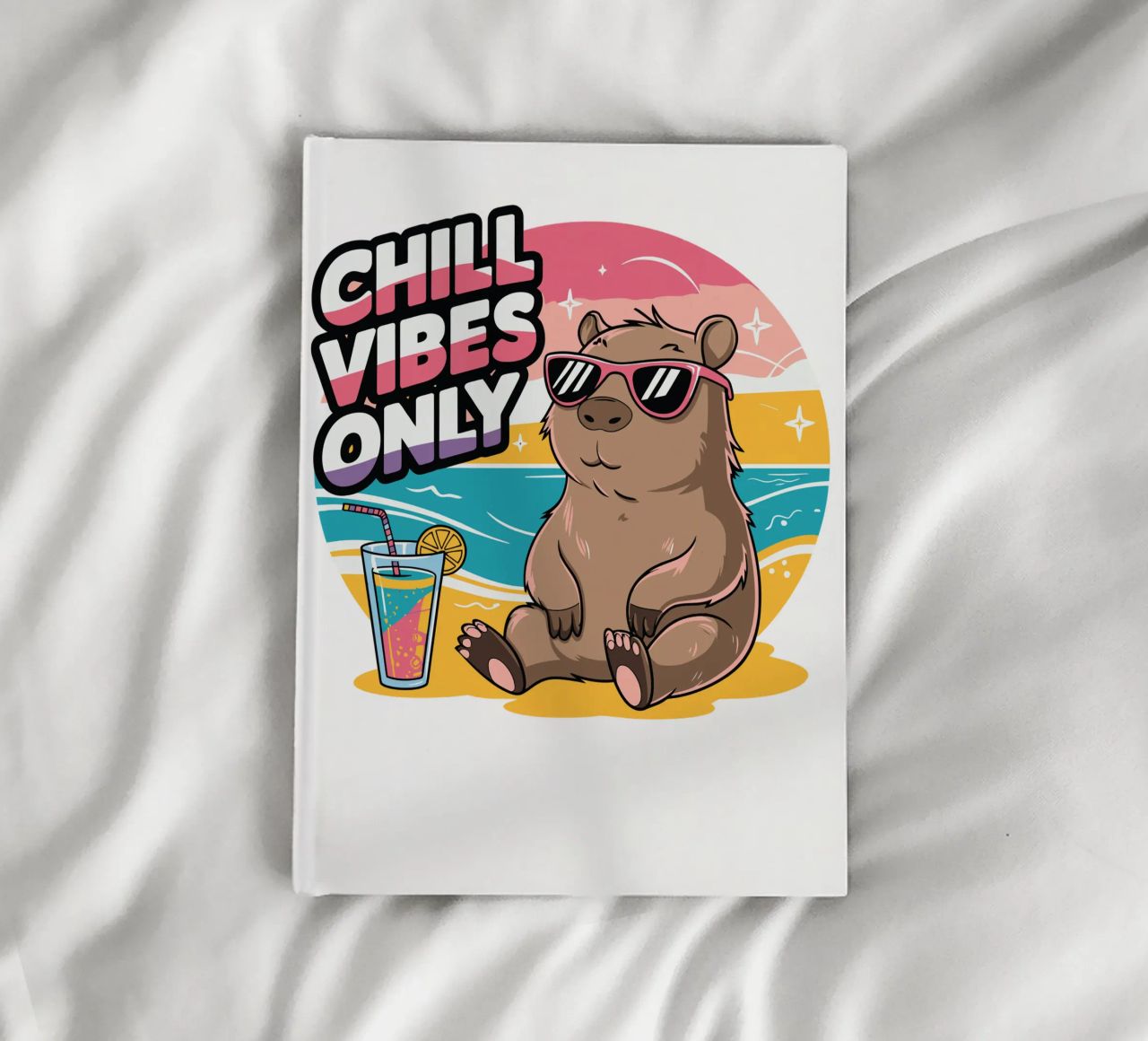 Chill Vibes Only notebook by edsonramosart