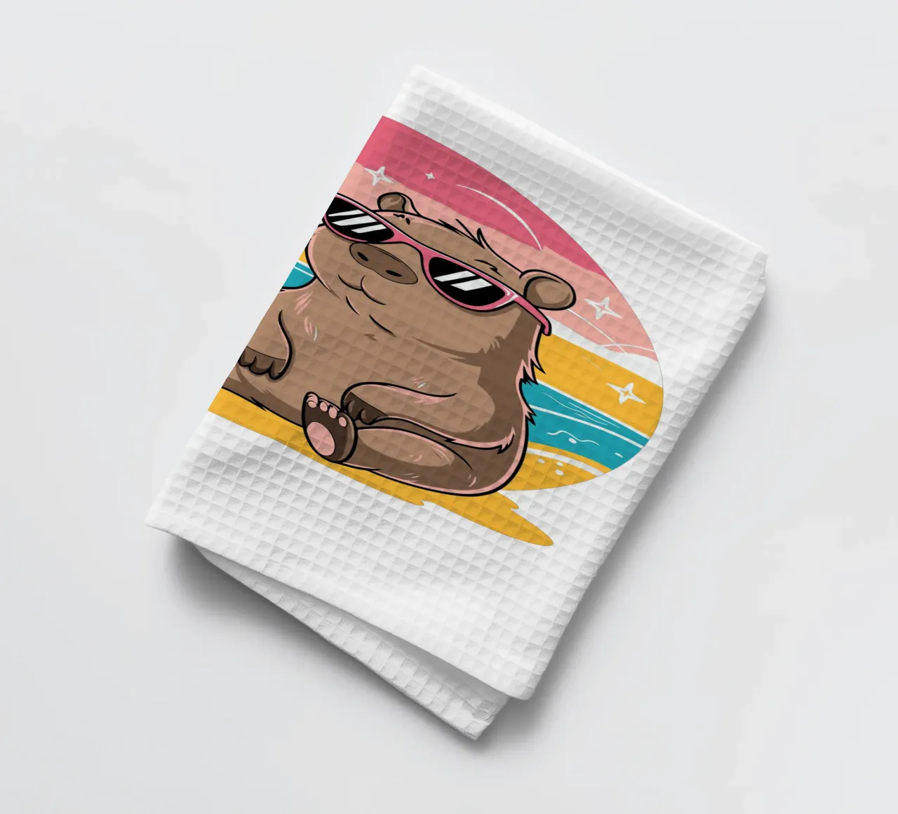 Chill Vibes Only Geschirrtuch von edsonramosart