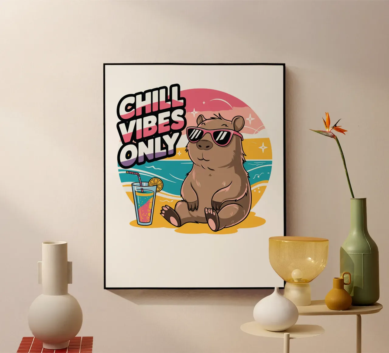 Chill Vibes Only plexiglass da edsonramosart