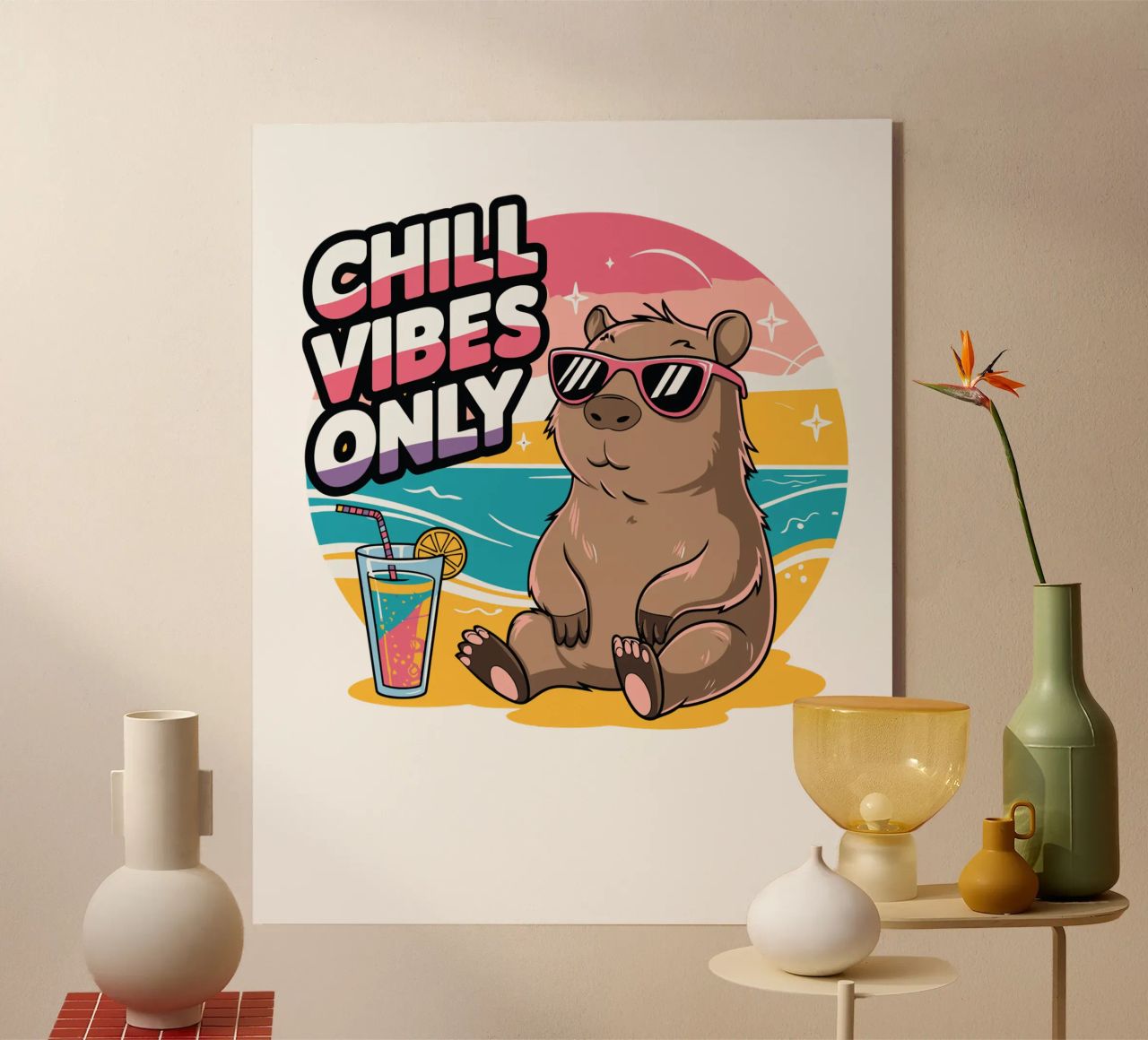 Chill Vibes Only plexiglass da edsonramosart