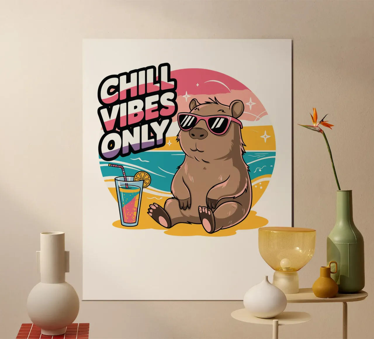 Chill Vibes Only poster da edsonramosart