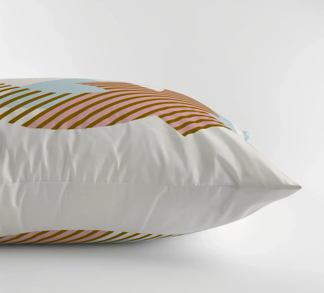 Q Typeface Alphabet cuscino da lazydaypaper