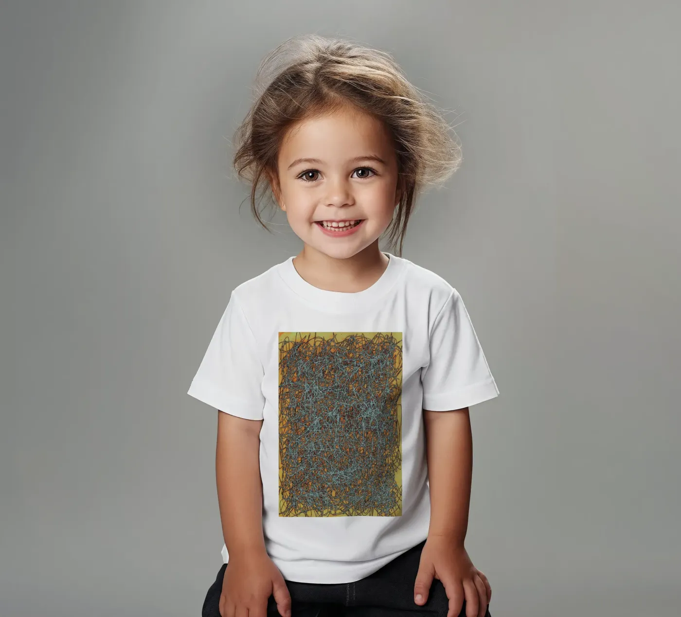 Structure 13 Kinder T-Shirt von József Gábos