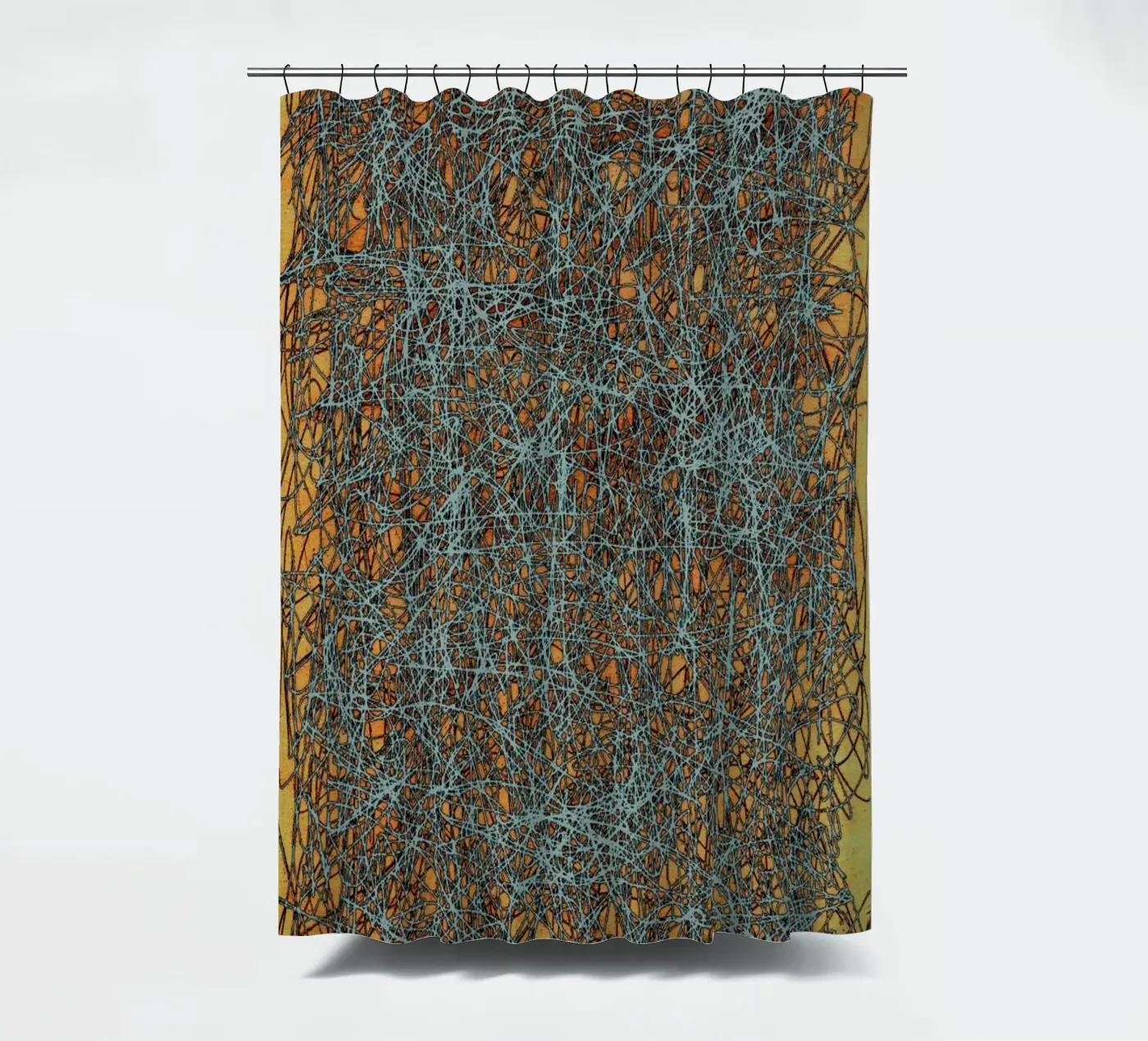 Structure 13 douchegordijn van József Gábos