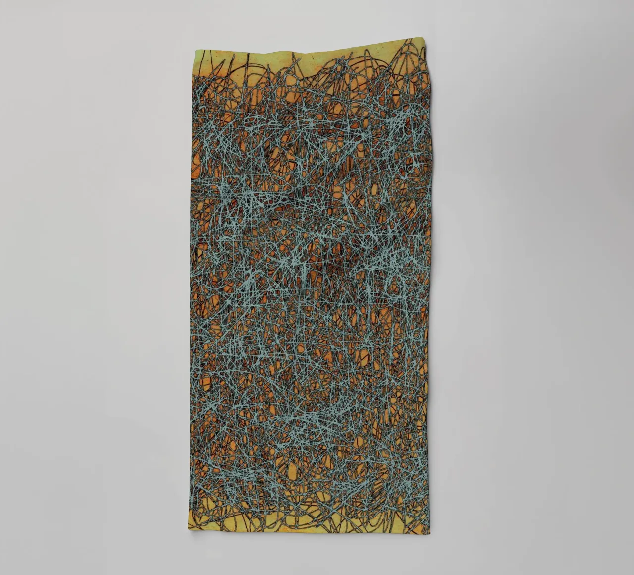 Structure 13 badhanddoek van József Gábos