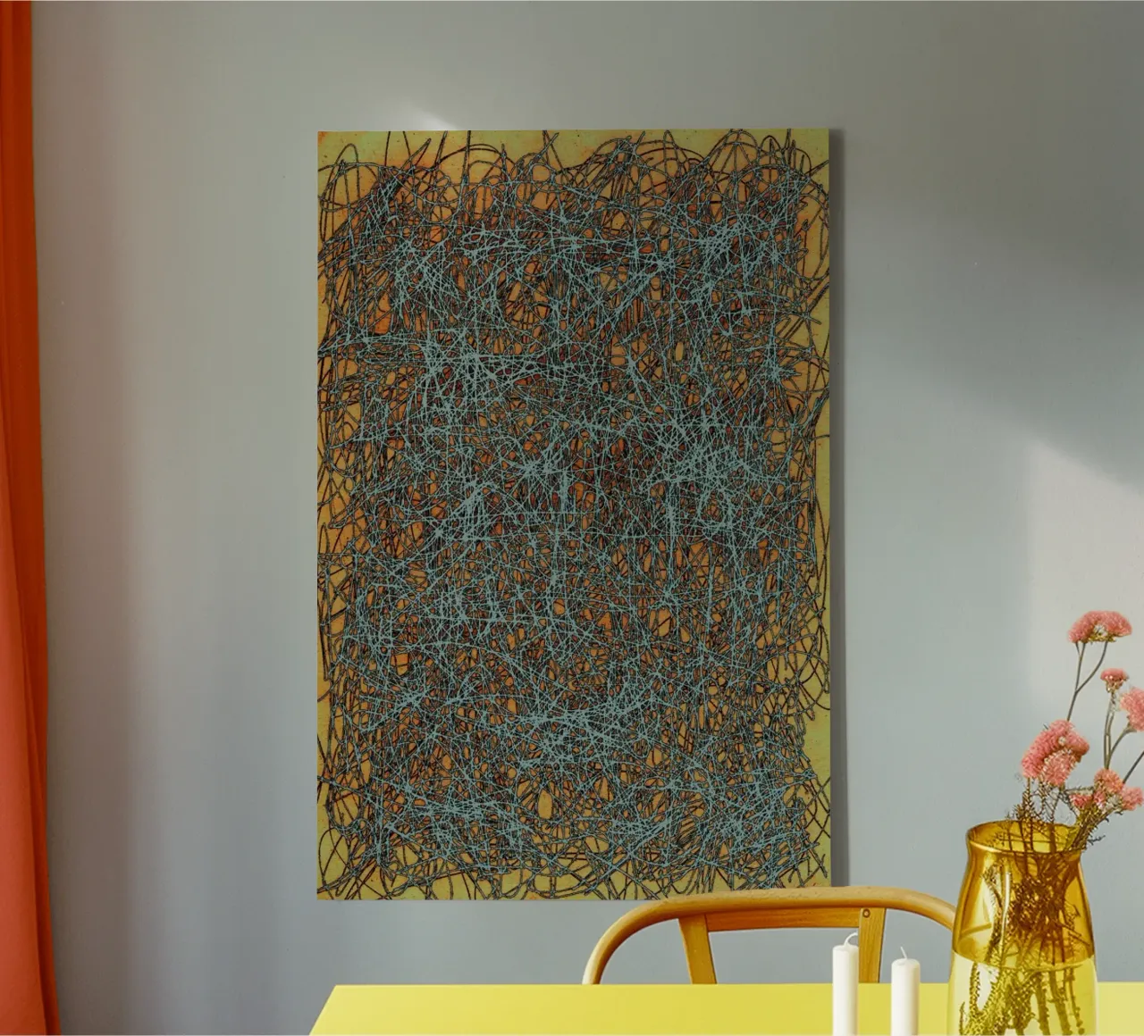 Structure 13 tela da József Gábos