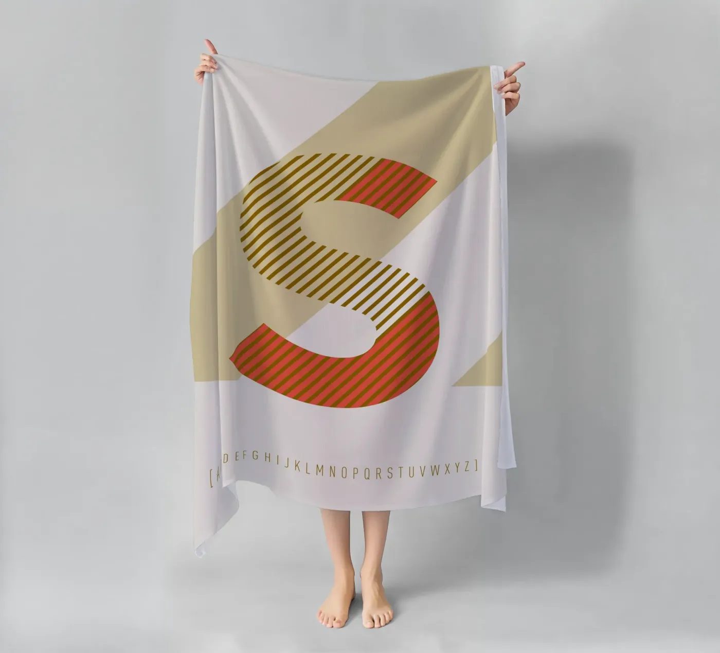 S Typeface Alphabet telo mare da lazydaypaper