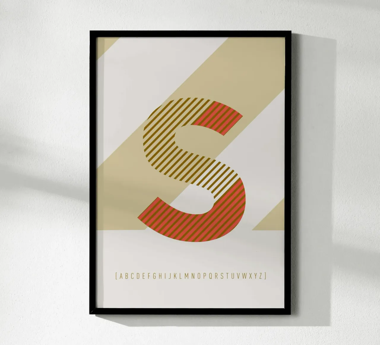 S Typeface Alphabet carta hahnemühle da lazydaypaper