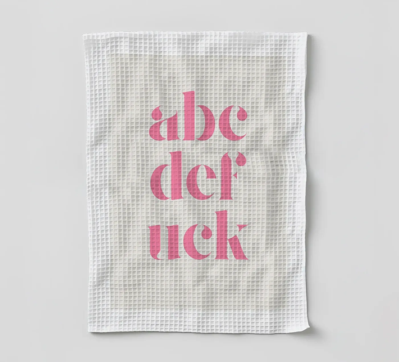 abcdefuck Geschirrtuch von ArtDesign by KBK