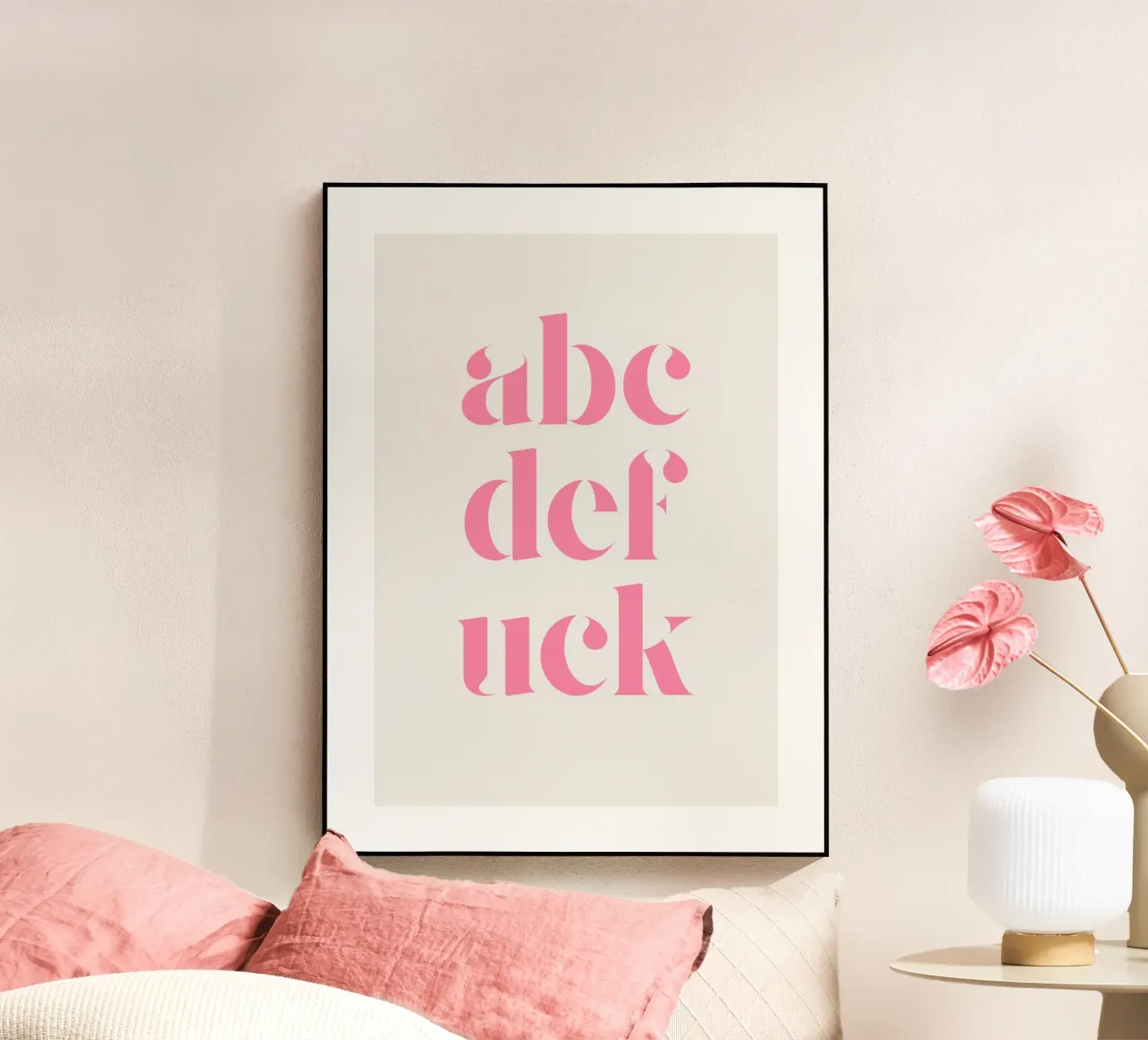 abcdefuck plexiglass da ArtDesign by KBK