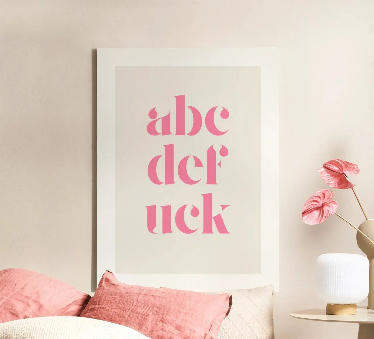 abcdefuck tela da ArtDesign by KBK