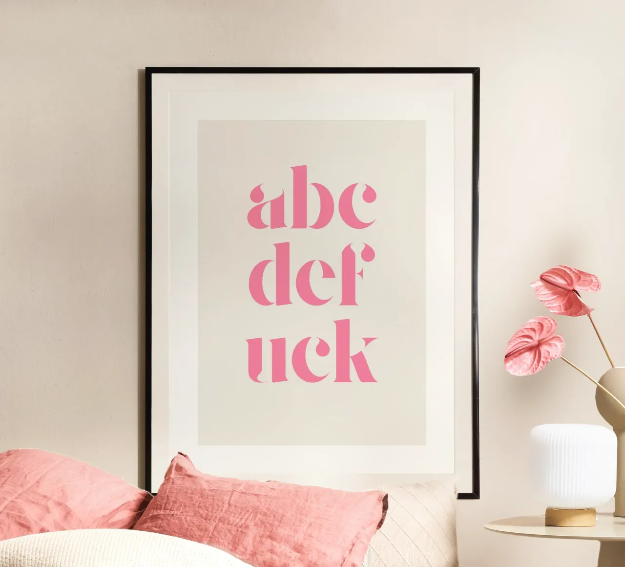 abcdefuck poster da ArtDesign by KBK