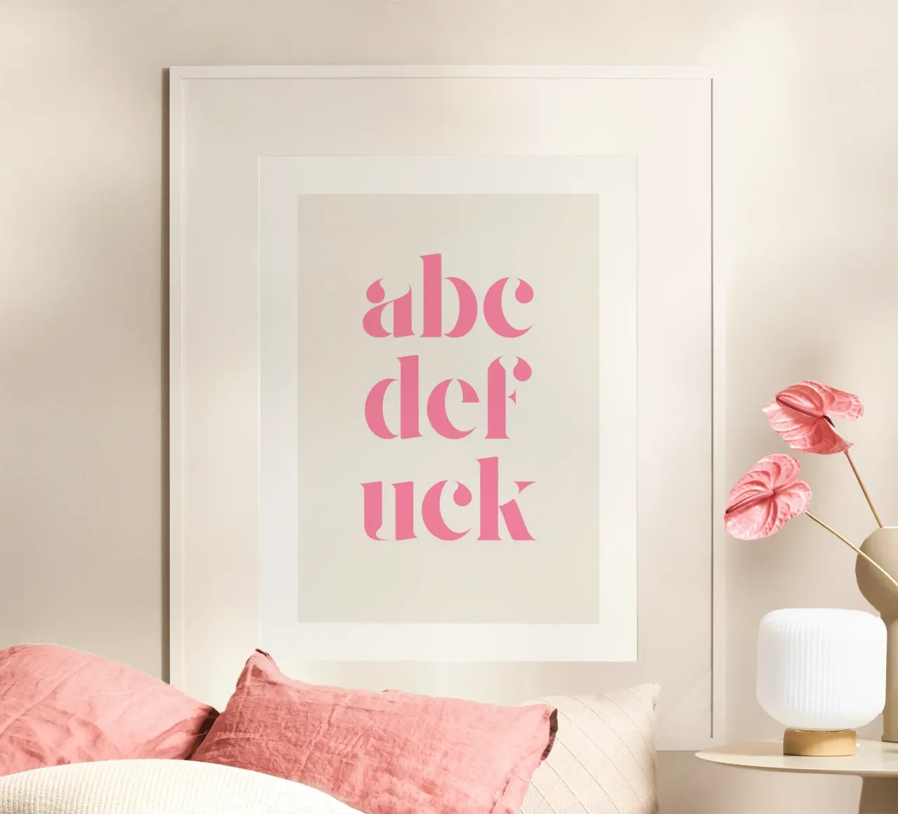 abcdefuck poster da ArtDesign by KBK