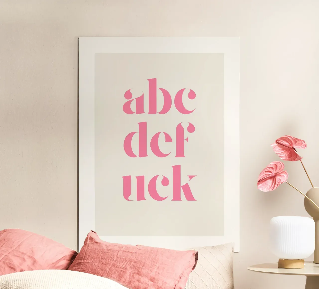 abcdefuck poster da ArtDesign by KBK