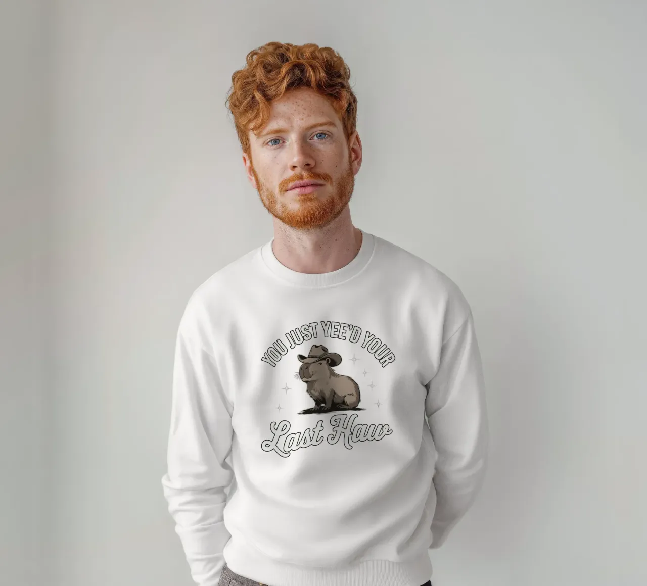 You Just Yee'd Your Last Haw felpa da edsonramosart