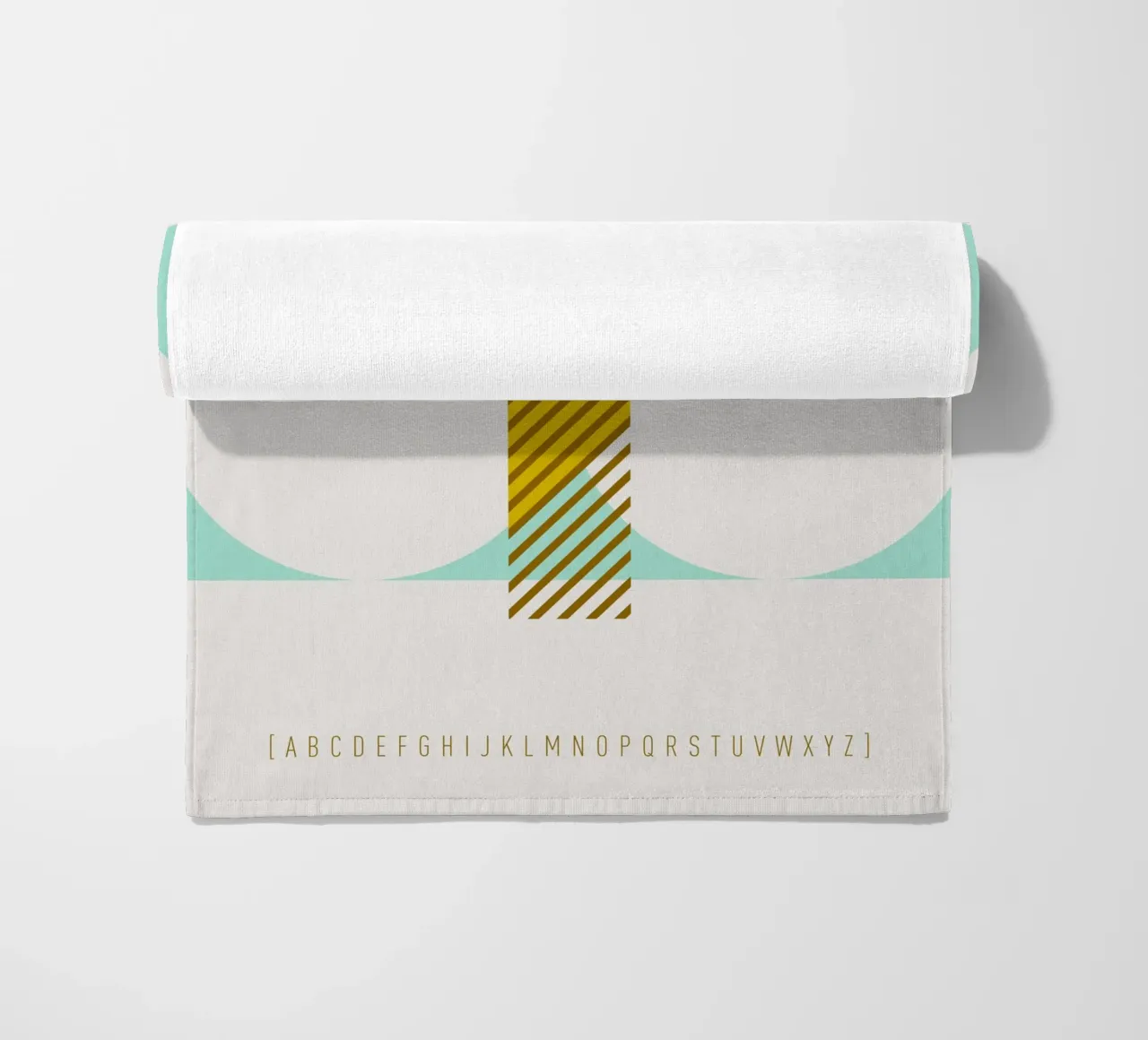 T Typeface Alphabet telo mare da lazydaypaper