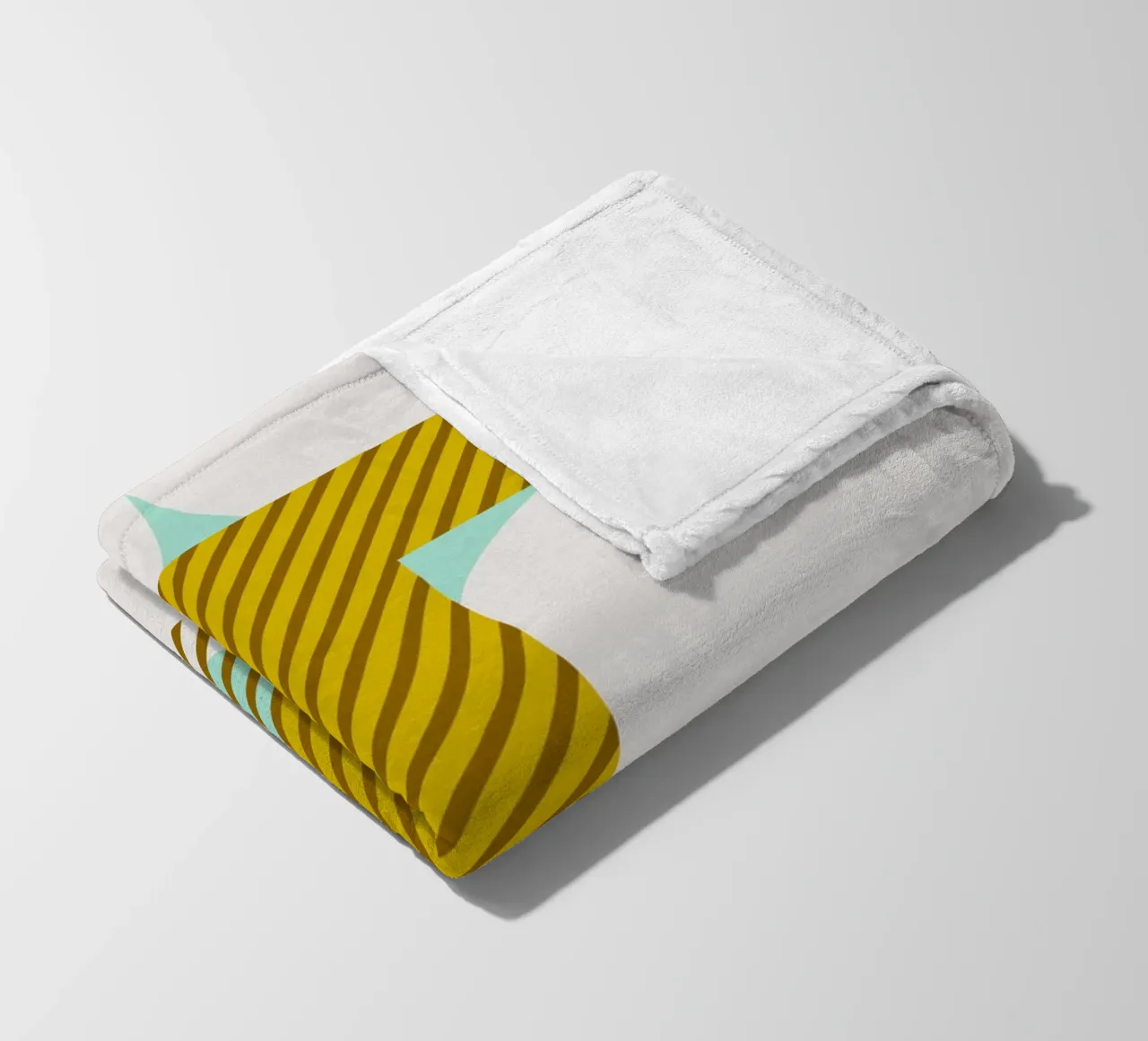 T Typeface Alphabet coperta in pile da lazydaypaper