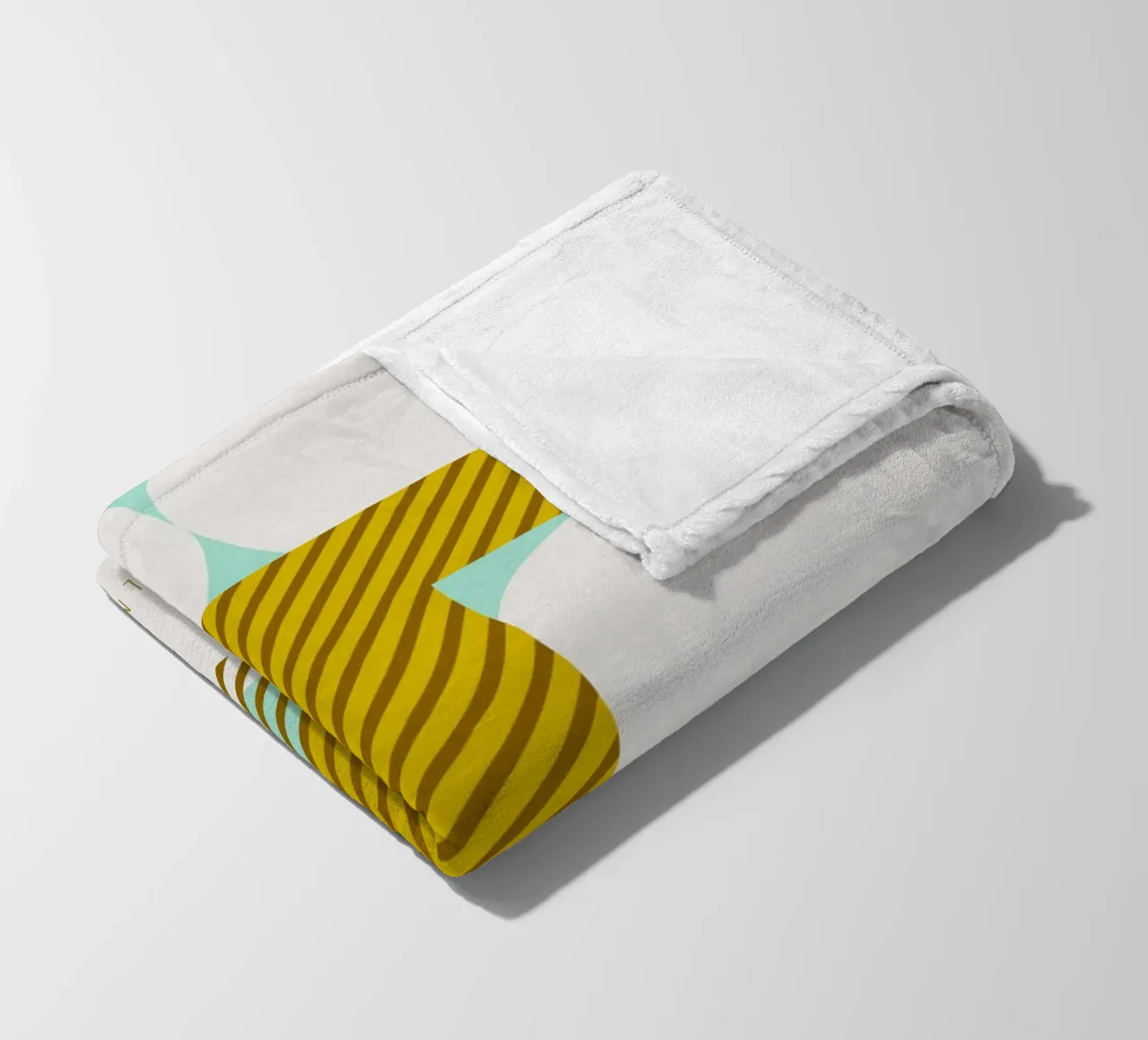 T Typeface Alphabet coperta in pile da lazydaypaper