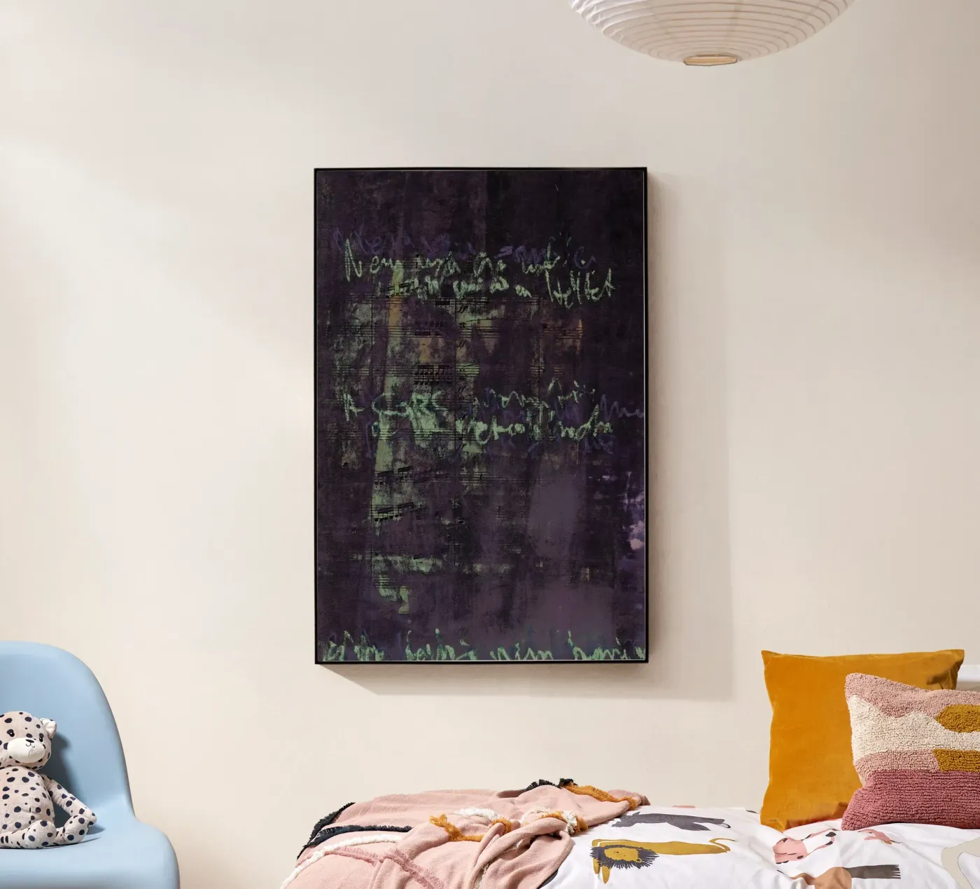 Transcriptions 02 acryl van József Gábos