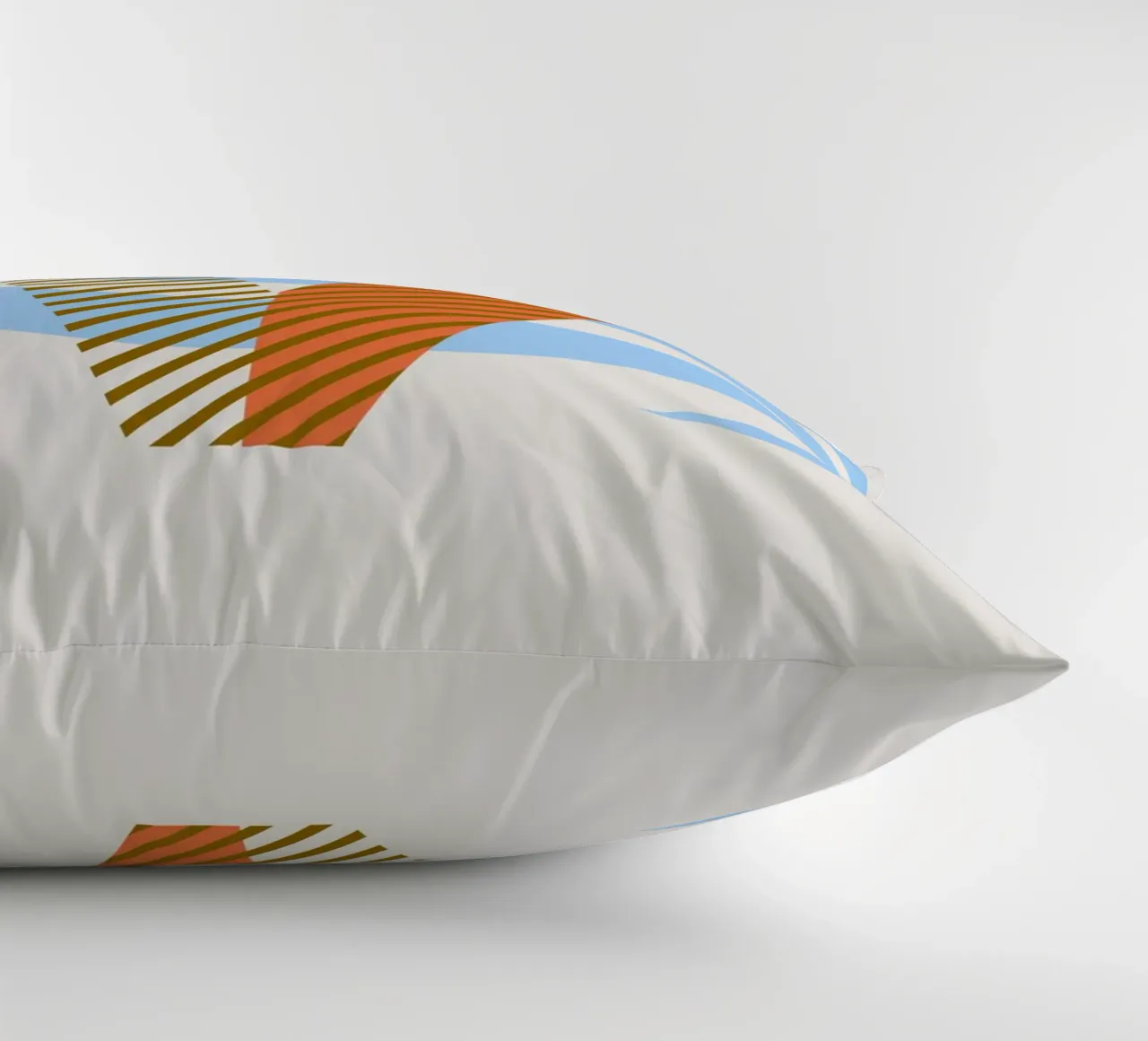 V Typeface Alphabet cuscino da lazydaypaper