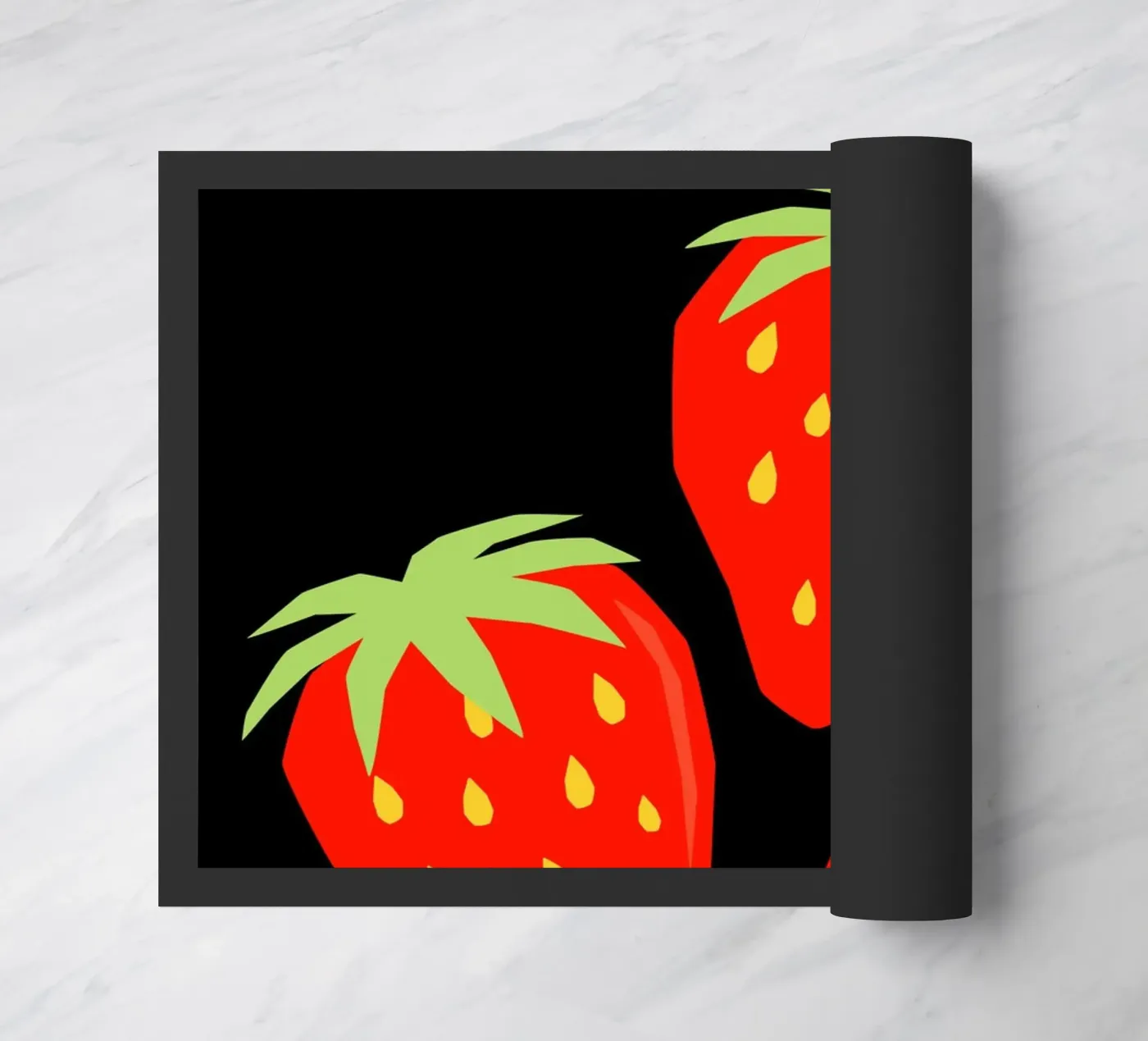 Strawberries deurmat van LisaArtes