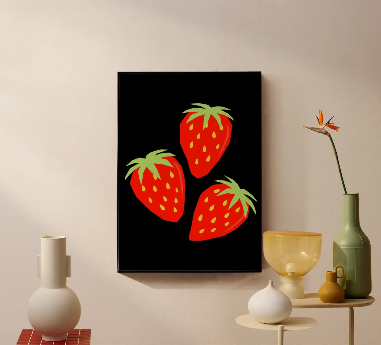 Strawberries plexiglass da LisaArtes